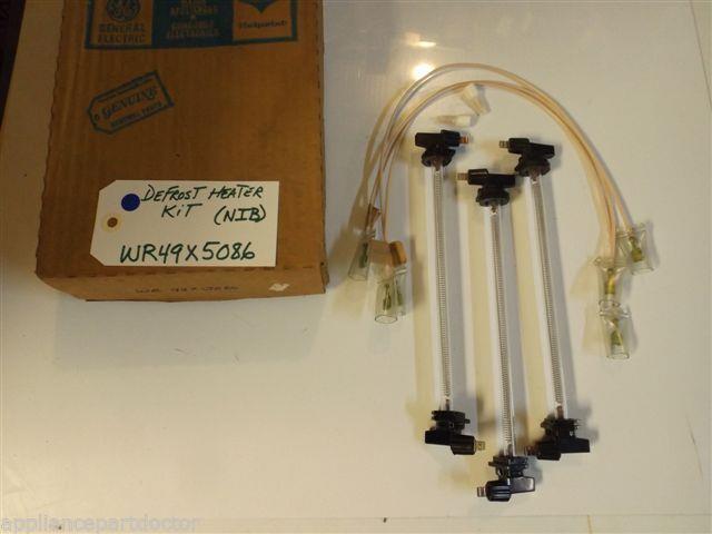 GE Refrigerator WR49X5086 Defrost Heater Kit NEW IN BOX GE Refrigerator WR49X5086 Defrost Heater Kit NEW IN BOX